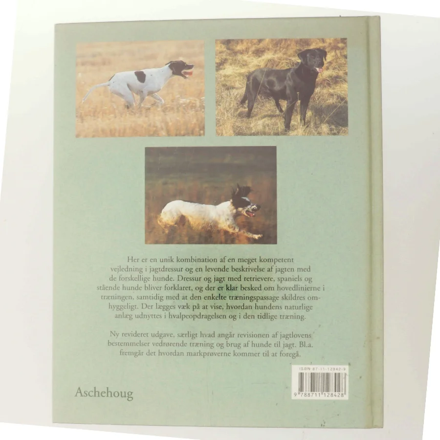 Jagthunde - dressur og jagt : retrievere, spaniels, stående hunde af Sten Christoffersson (Bog)