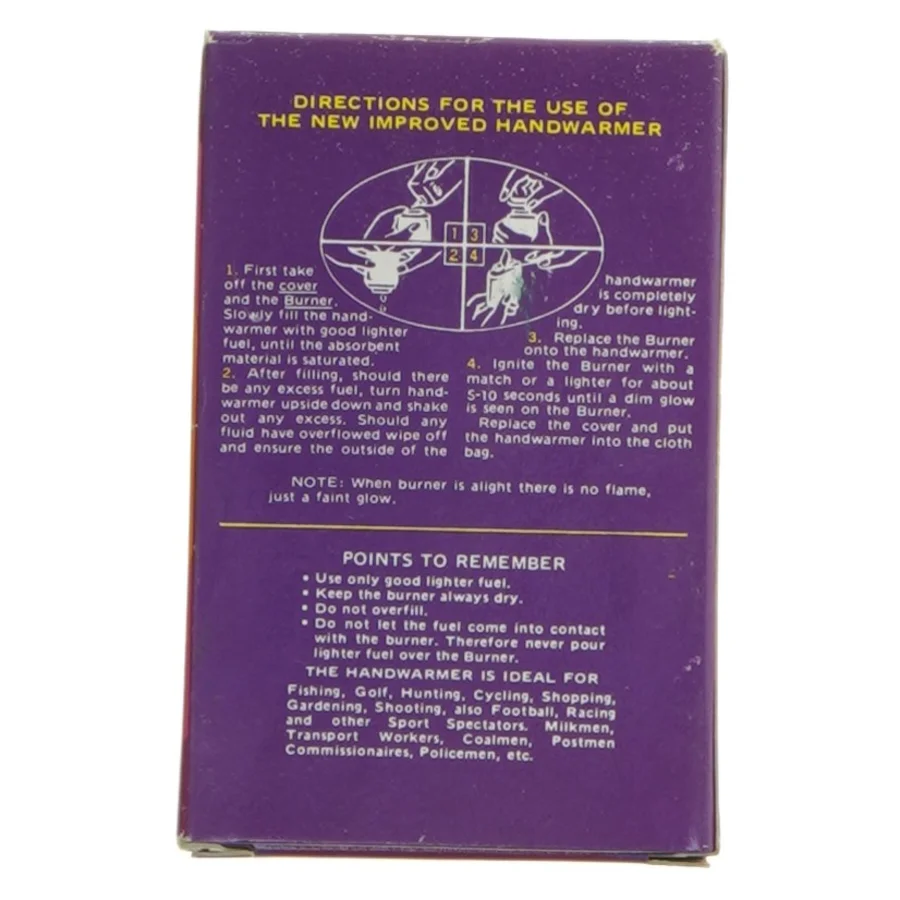 Lomme Håndvarmer fra Jimmy (str. 10 cm)