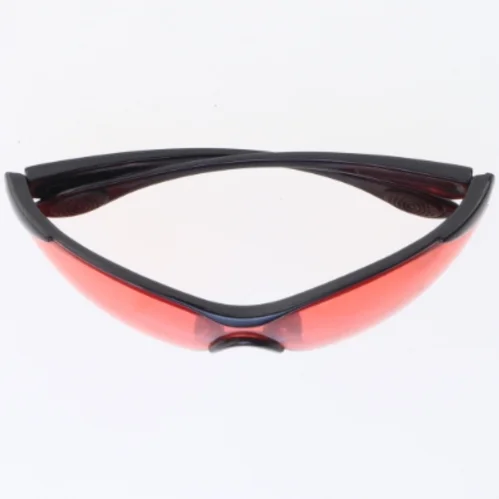 Sol/Beskyttelsesbriller med rødt glas (str. 14 cm)