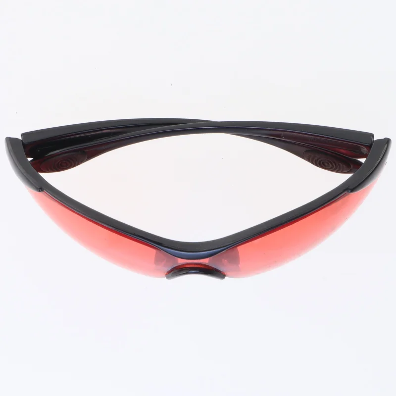 Sol/Beskyttelsesbriller med rødt glas (str. 14 cm)