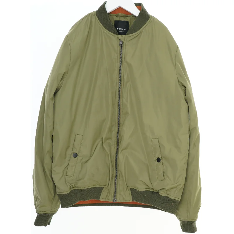 Bomberjakke i olivengrøn fra Name It (str. 164)