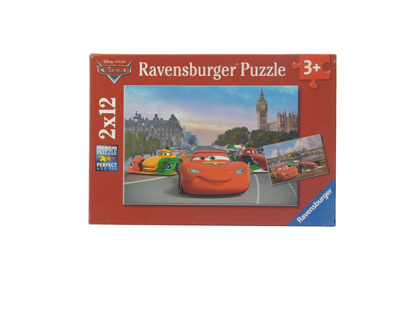 Ravensburger puslespil 2 x 12 brikker fra Disney (str. 2 x 12 brikker)