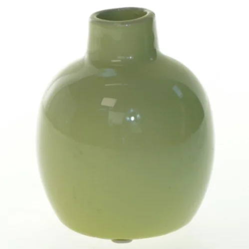 Lille grøn vase (str. 11 cm)