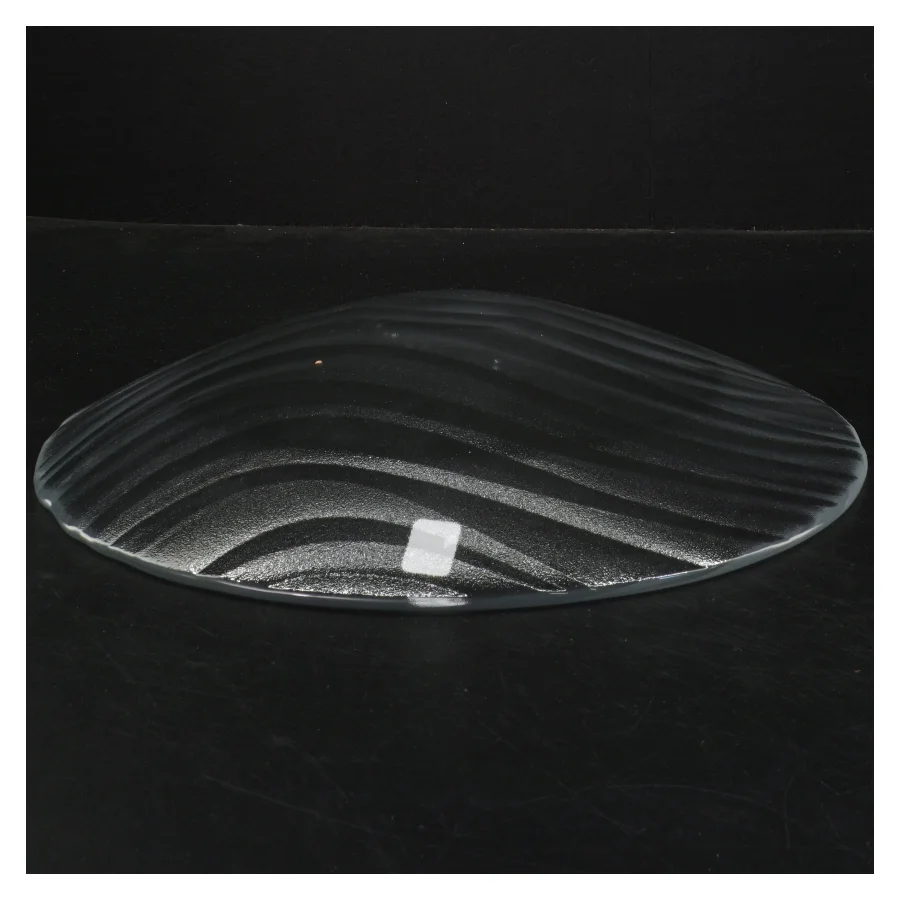 Glasfad fra Holmegaard (str. Ø 27 cm)