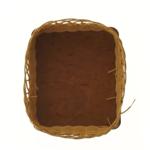 Flettet trækurv (str. 8x20x17 cm)