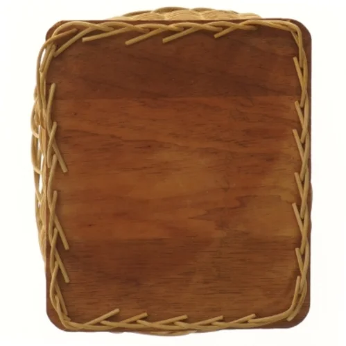 Flettet trækurv (str. 8x20x17 cm)