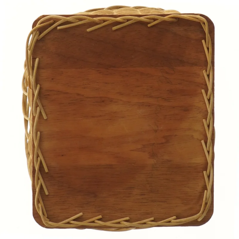 Flettet trækurv (str. 8x20x17 cm)