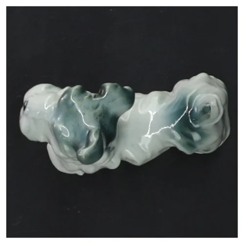 Porcelænsfigur hund (str. 6 cm)