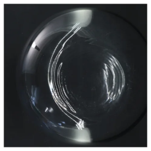 Glasvase (str. 19 cm)