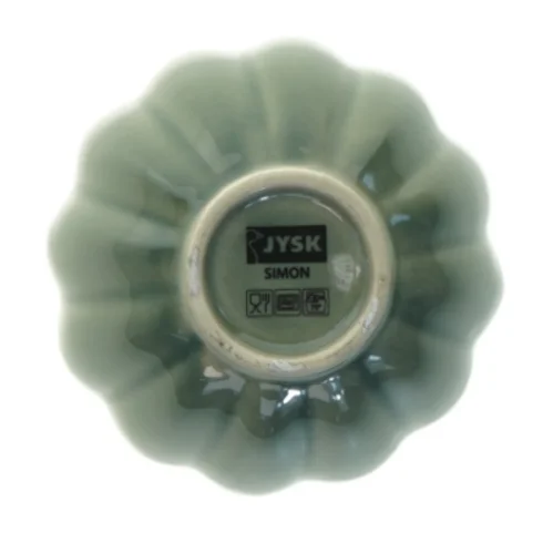 Grøn keramikskål fra JYSK fra JYSK (str. 10 cm)