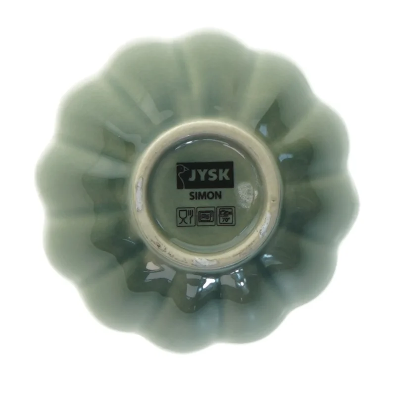 Grøn keramikskål fra JYSK fra JYSK (str. 10 cm)