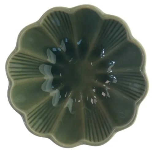 Grøn keramikskål fra JYSK fra JYSK (str. 10 cm)