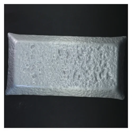 Rektangulært keramikfad (str. 35x19x2,5 cm)