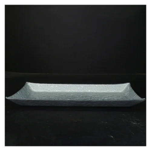 Rektangulært keramikfad (str. 35x19x2,5 cm)