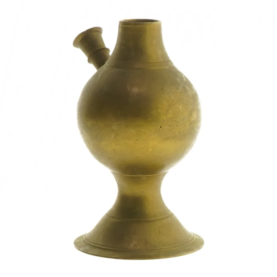 Messing vase (str. 12 cm)