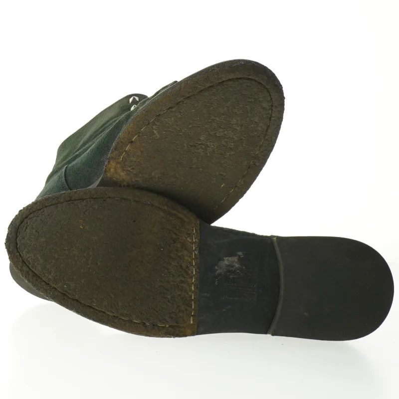 Støvlere med nitter og lynlås fra Billi Bi (str. 39 )