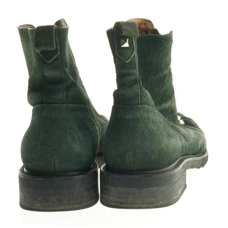 Støvlere med nitter og lynlås fra Billi Bi (str. 39 )