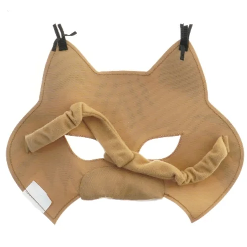 Kostumemaske med dyremotiv (str. 24,5x19 cm)