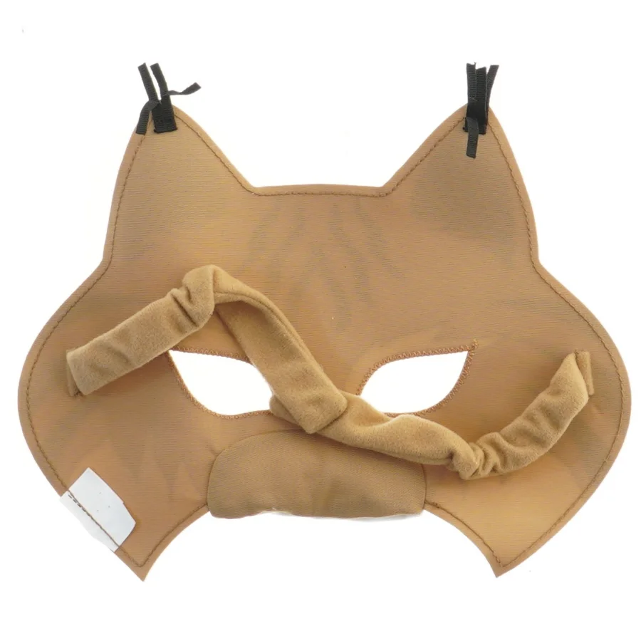 Kostumemaske med dyremotiv (str. 24,5x19 cm)