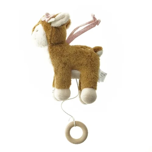 Tøjdyr musikuro fra Little Dutch fra Little Dutch (str. 17x20 cm)