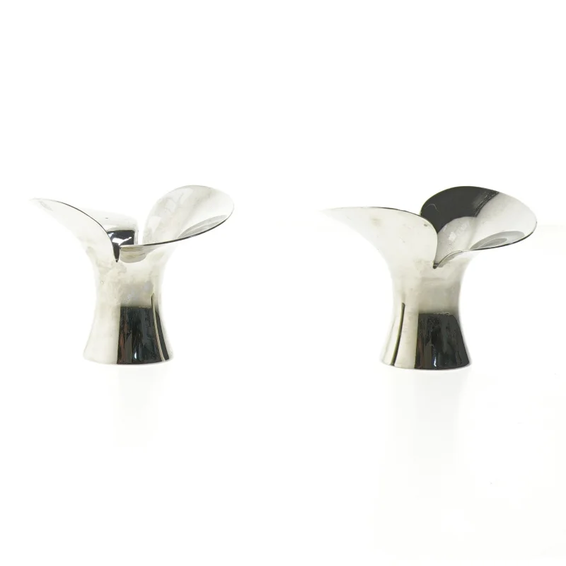 Moderne bloom botanica lave lysestager fra Georg Jensen (str. 6,5 cm)