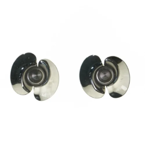 Moderne bloom botanica lave lysestager fra Georg Jensen (str. 6,5 cm)