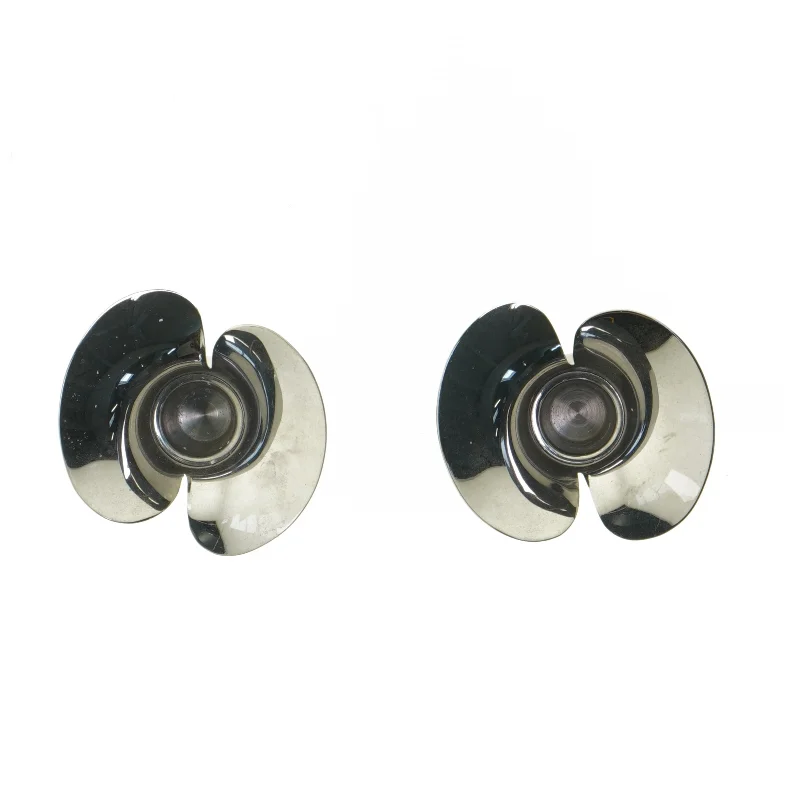 Moderne bloom botanica lave lysestager fra Georg Jensen (str. 6,5 cm)