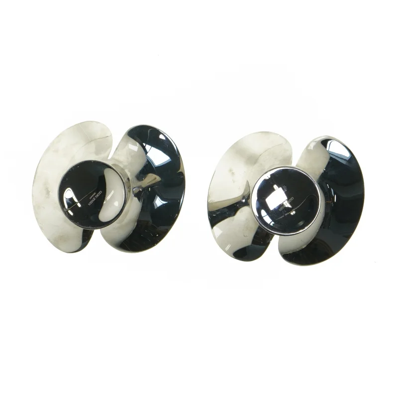 Moderne bloom botanica lave lysestager fra Georg Jensen (str. 6,5 cm)