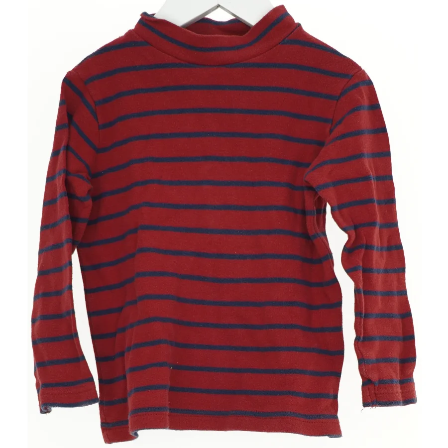 Langærmet stribet børnetrøje (str. 98)