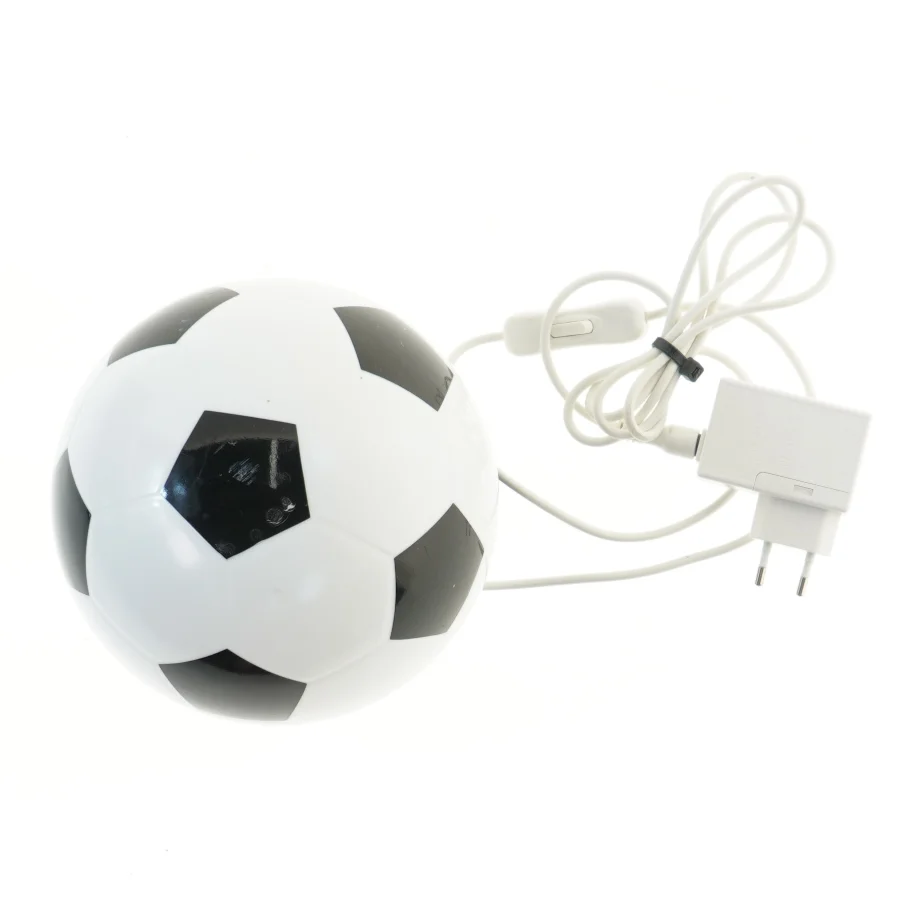 Fodboldformet lampe fra IKEA (str. Ø 18 cm)