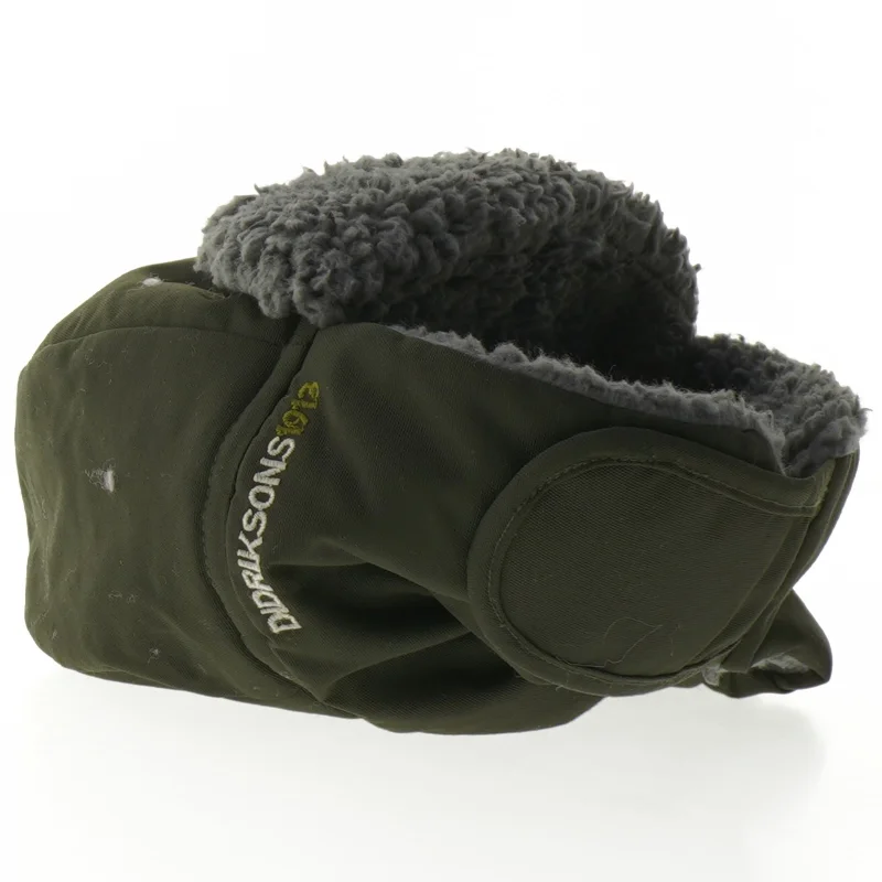 Grøn hue med øreklapper fra Didriksons