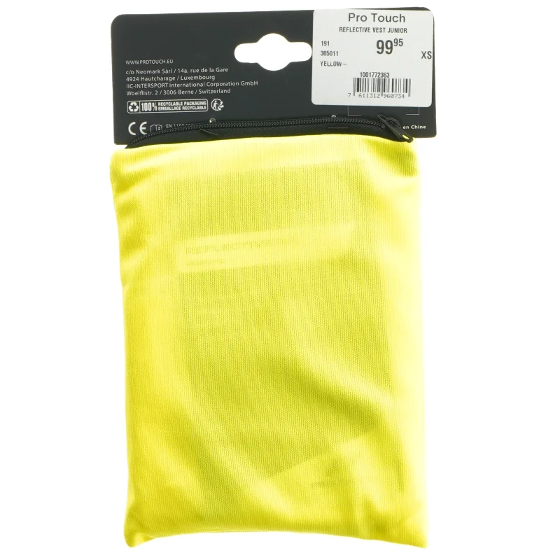 Reflekterende vest til børn fra Pro Touch (str. xs cm)