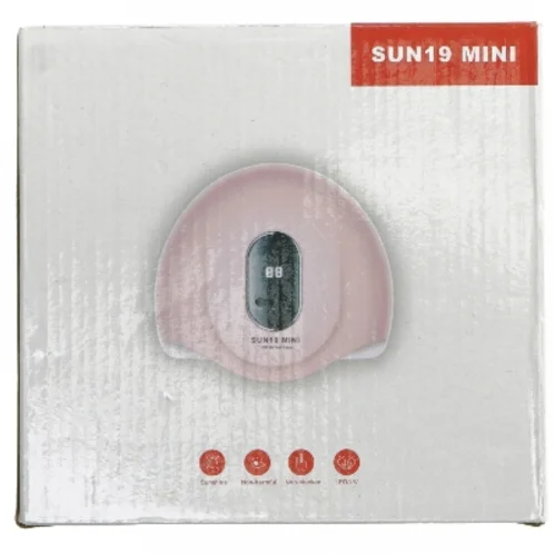 SUN19 Mini LED UV lampe fra Sun (str. 18x18 cm)