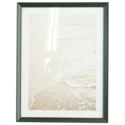 Indrammet billede med strandmotiv fra IKEA (str. 33 x 43 cm)