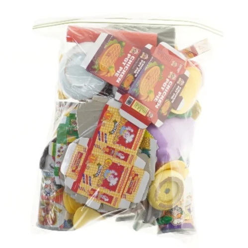 Plastik madlegetøj (str. 25x19 cm)