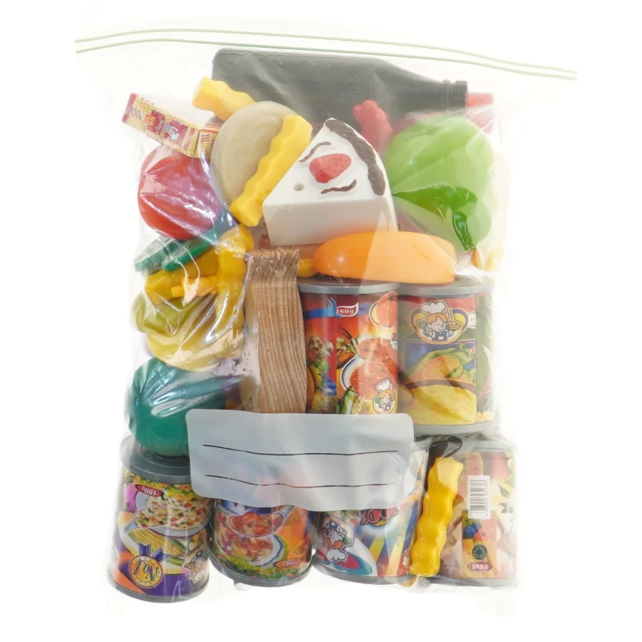 Plastik madlegetøj (str. 25x19 cm)