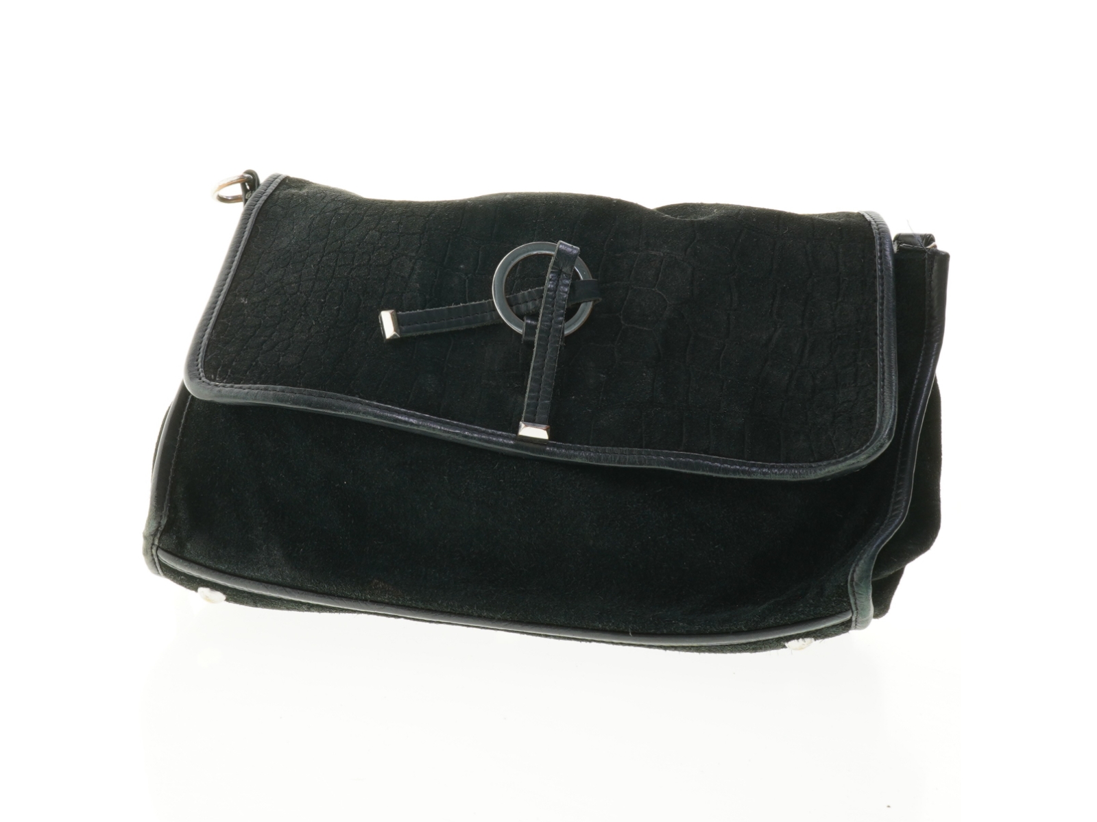 Sort skuldertaske (str. 30x21 cm)