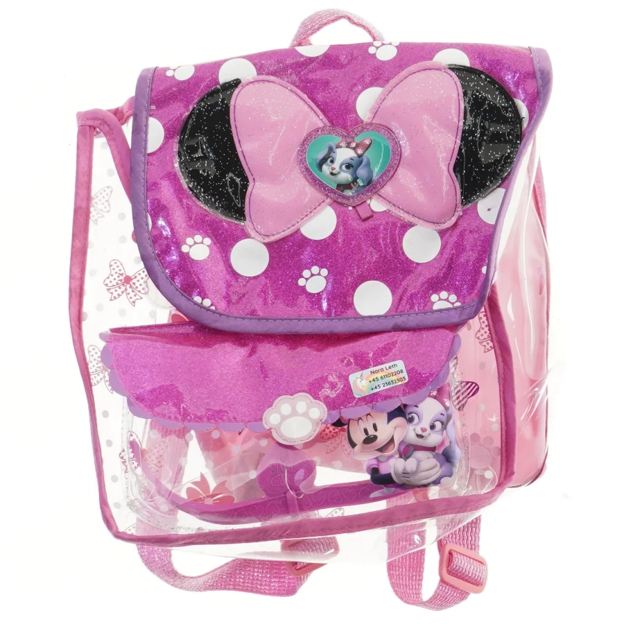 Børnerygsæk med Minnie Mouse motiv (str. 30x27 cm)