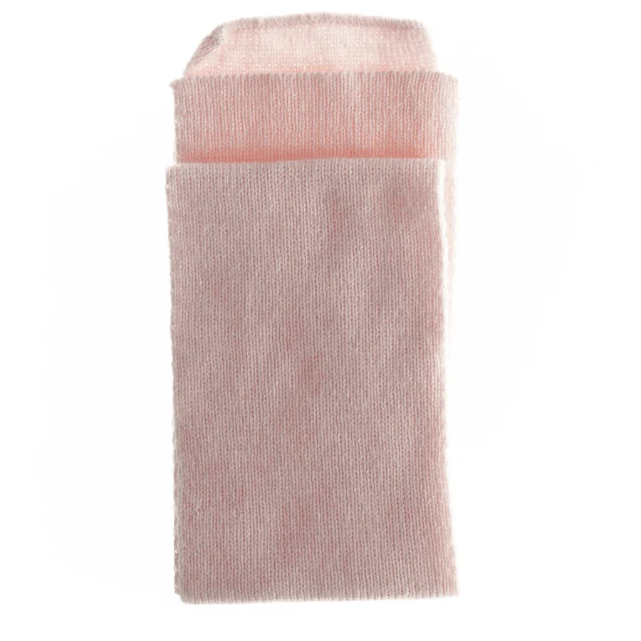 Strikket tørklæde (str. 92 x. 13 cm)