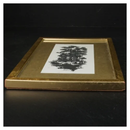 Indrammet papirklip (str. 31. x 20 cm)