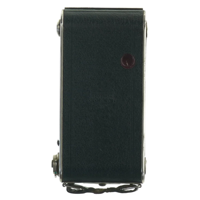 Vintage Coronet kamera med taske (str. 17x7,5 cm)