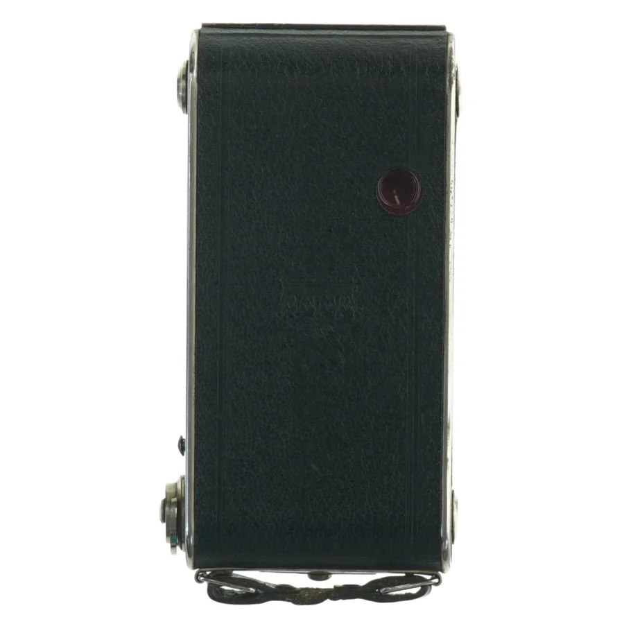 Vintage Coronet kamera med taske (str. 17x7,5 cm)
