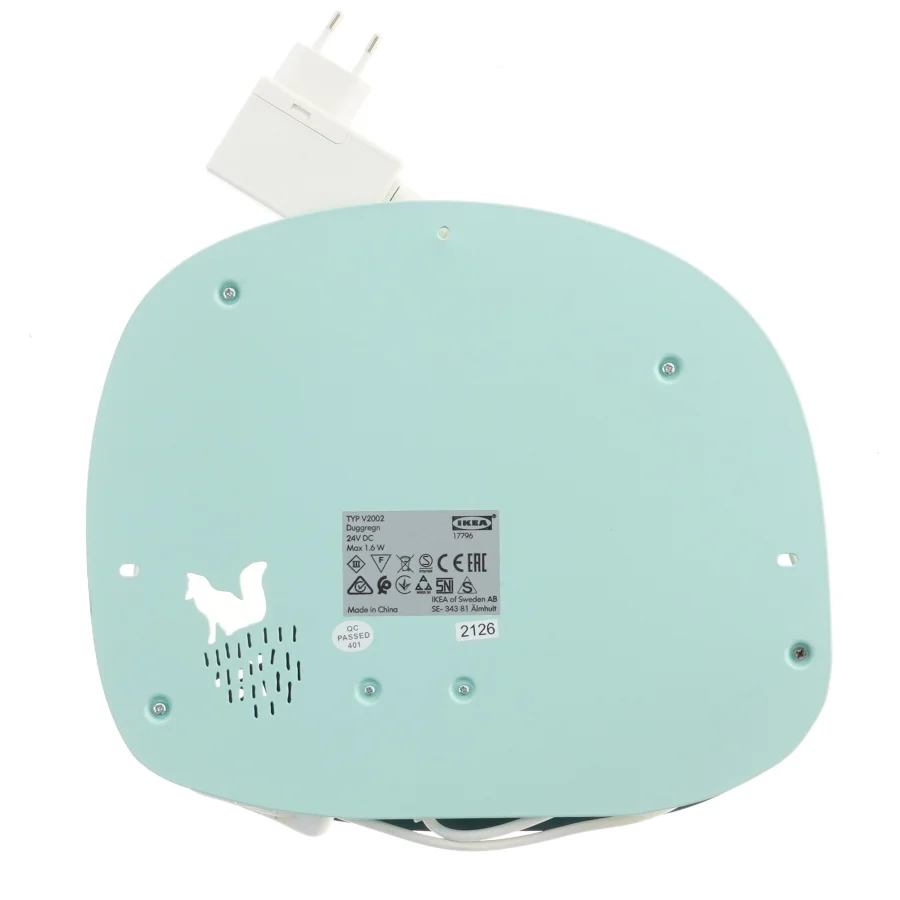 Væglampe med skovtema fra IKEA (str. 28,5x24,5 cm)