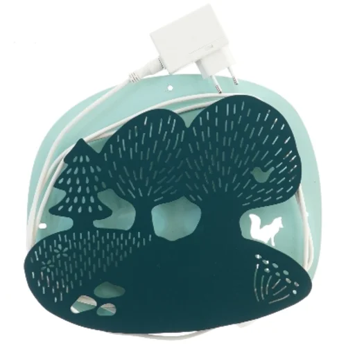 Væglampe med skovtema fra IKEA (str. 28,5x24,5 cm)