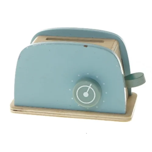 Legetøjsbrødrister i træ fra Søstrene Grene (str. 9,5x15x8 cm)