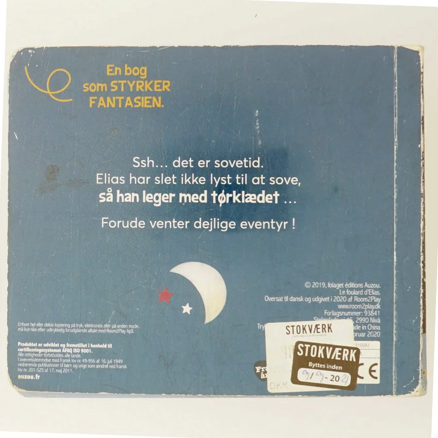 Elias' tørklæde af Anne Clairet (Bog)