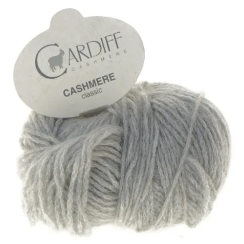 Cashmere garnnøgle fra Cardiff (str. 1120 cm)