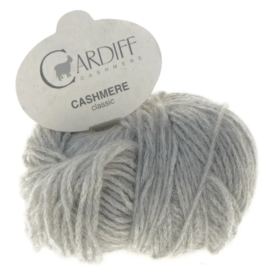 Cashmere garnnøgle fra Cardiff (str. 1120 cm)