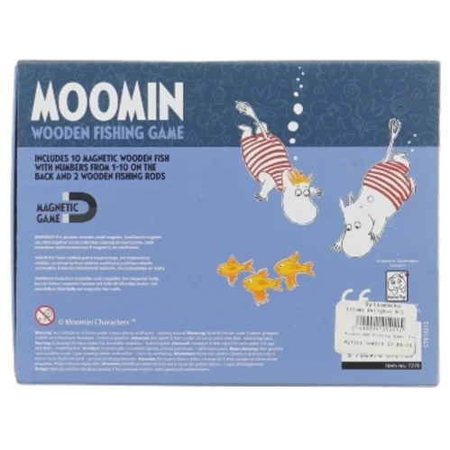 Moomin fiskespil i træ (str. 16x21 cm)
