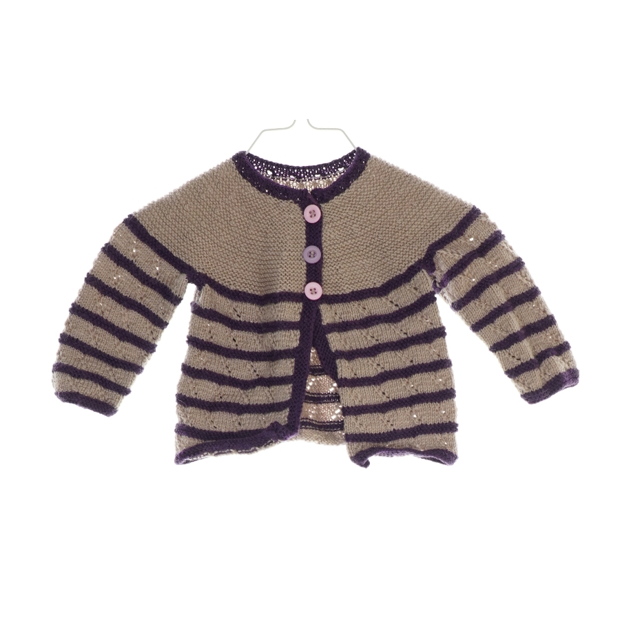 Hjemmestrikket trøje (str. ca. 62) fra Ukendt (str. Cirka 62)